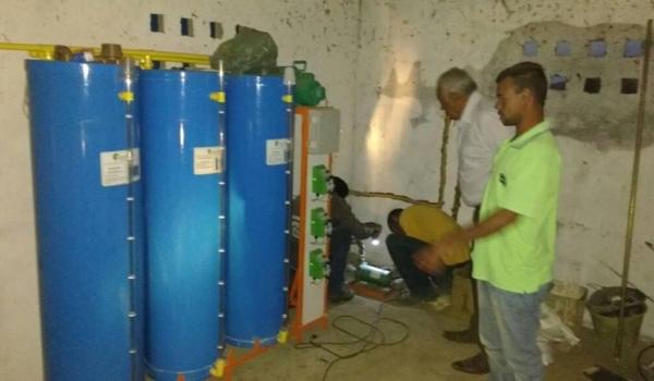 Imagens da Testes iniciais do sistema de abastecimento de água de Sapecado e Gitirana